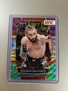Rogerio Bontorin  UFC - Panini Select UFC 2022  CONCOURSE TRI-COLOR PRIZM ROOKIE