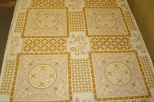 1 of 20 Yds SCHUMACHER Fabric Floating Garden Chinoiserie Linen Upholstery 54"w - Picture 1 of 11