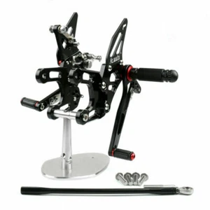 Reposapiés negro para Kawasaki ZX-10R año 2008-2010 NUEVO F2 - Imagen 1 de 4
