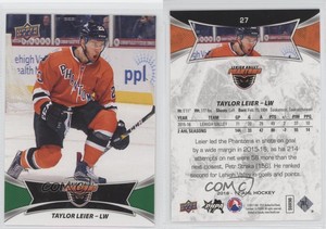 2016-17 Upper Deck AHL Green Taylor Leier #27