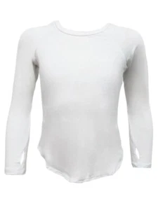 TEREZ Girl's White Long Sleeve Shirt #38703547 NWT - Bild 1 von 2