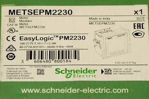 SCHNEIDER ELECTRIC METSEPM2230 EASYLOGIC PM2230 Meter 100-277 VAC CAT III - Picture 1 of 7
