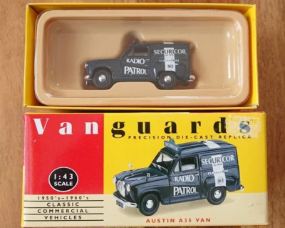 Corgi Lledo Vanguard VA17004 Austin A35 Van SECURICOR NEW - Image 1 of 2
