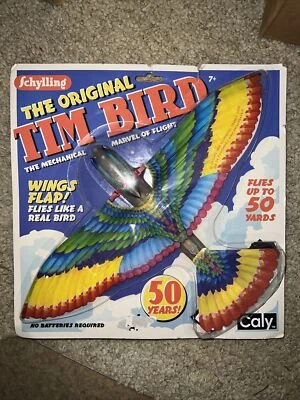 The Original Flying Tim Bird (1998 Schylling) Moscas nuevas como pájaro real ver fotos Foto 1 de 4