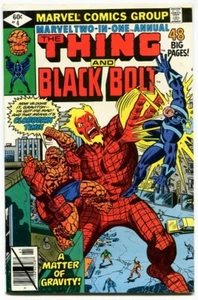 Marvel Two-In-One Annual 4 NM 9.4 Black Bolt Marvel 1979 - Picture 1 of 2