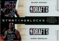2010-11 Playoff Contenders Starting Blocks Die Cuts Silver #29 Rondo/Bradley