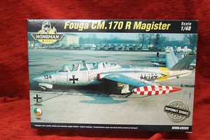 1:48 Model Kit Wingman Models 48008 Fouga CM.170 R Magister Luftwaffe Original Box - Picture 1 of 1