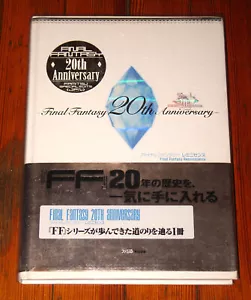Final Fantasy 20th Anniversary Reminiscence Famitsu art book giapponese COPERTINA RIGIDA - Foto 1 di 4