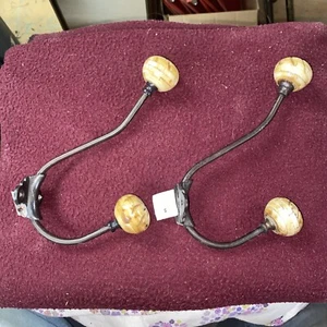 double coat  hooks  - Picture 1 of 6
