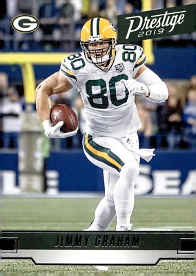 2019 Panini Prestige - #128 Jimmy Graham Packers - Image 1 of 2