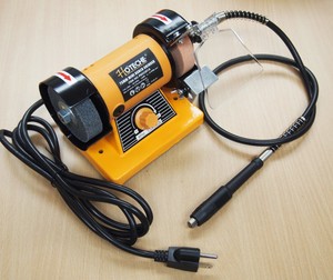 Mini Bench Grinder 3" Variable Speed Rotary Flex Shaft