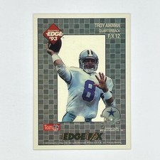 1993 Collector's Edge Rookies FX Troy Aikman #F/X12 Dallas Cowboys