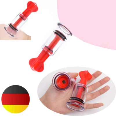 2 X Milchpumpe Nippelsauger Vakuum Brustwarzensauger Sucker Nippelklemmen - Bild 1 von 4