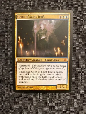 ***MTG 1 x GEIST OF SAINT TRAFT from Innistrad in LP/NM - Image 1 of 2