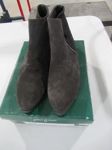 Paul Green Dina Suede Ankle Booties (Please look at size chart) - Picture 1 of 9