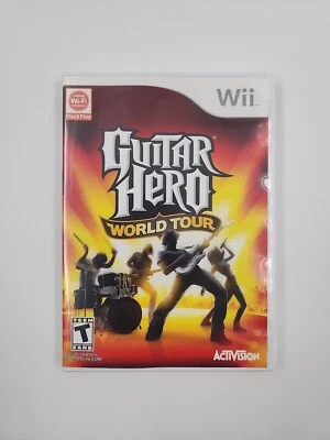 Guitar Hero World Tour Nintendo Wii Complete CIB - Image 1 of 4