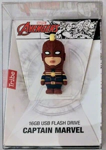 Tribe Captain Marvel Avengers 16GB Superhero USB Flash Thumb Drive Collectible - Picture 1 of 3
