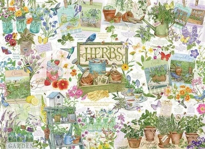 Cobble Hill Herb Garden Jigsaw Puzzle (1000 Pieces) - Image 1 of 3