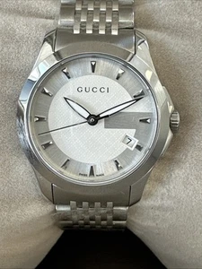 🤩Gucci G-Timeless orologio da donna Stainless Watch YA126501 nuovo 🤩 NP: 699 € - Foto 1 di 24