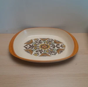 Vintage Denby Langley Stoneware Canterbury Large Deep Dish Serving Platter - Picture 1 of 14