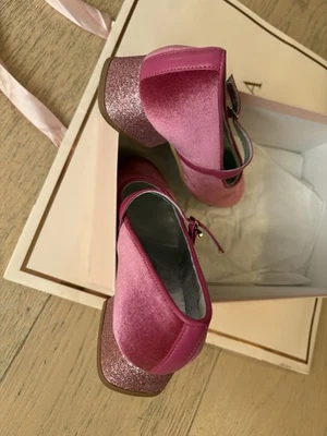 SCARPE MONNALISA DOROTHY VELLUTO CON TACCO - Immagine 1 di 3