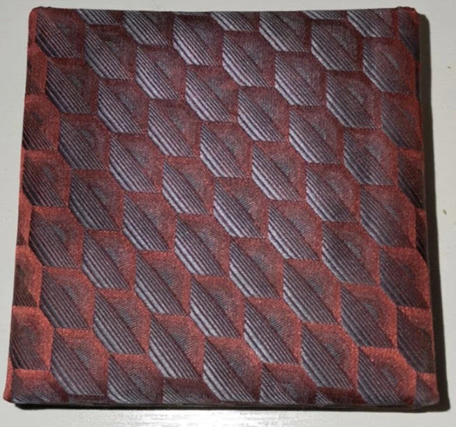 Lazy Bones – Krawatten-Set mit Manschettenknöpfen, Rot/Schwarz, Geschenkbox - Bild 1 von 4