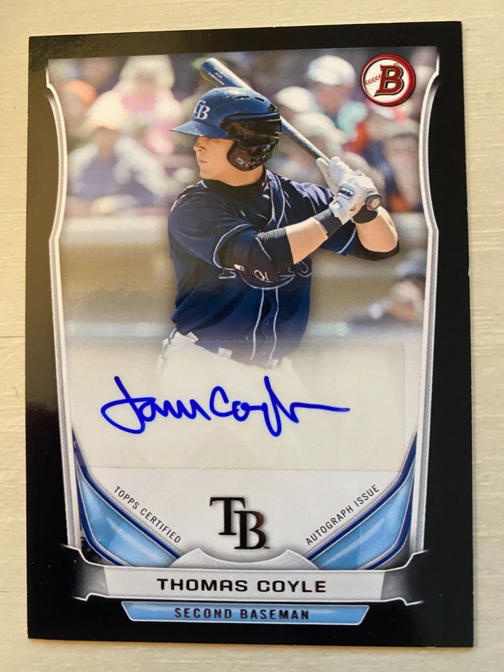 Bowman - Prospect Autographs Thomas Coyle 2014 #PA-TCO negro #01/25 (AU, RC) Foto 1 de 3