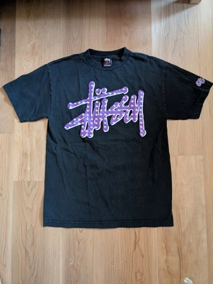 Medium black/purple Stussy T-shirt - Image 1 of 2