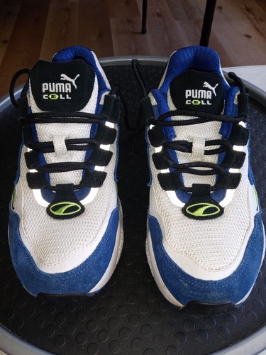 Scarpe Puma Cell Venom bianche blu sneakers 369630 01 giovani taglia 7 C