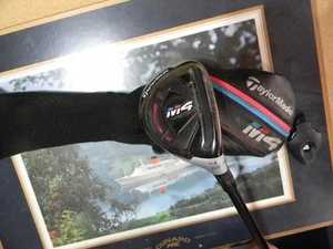 TaylorMade M4 4 Hybrid 22* Fujikura Atmos 5A (SR) Flex Graphite Mens RH - Picture 1 of 12