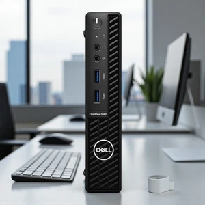 Dell 3080 Micro PC Core i3 10th Gen. 32GB RAM 512GB NVMe SSD WiFi Windows 11 Pro - Picture 1 of 8