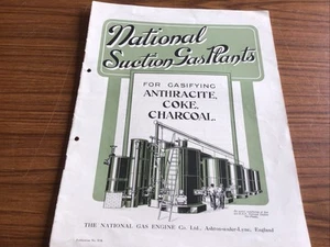 THE NATIONAL GAS ENGINE Co. Ltd. Ashton Suction Gas Plant~Engineering Brochure R - Picture 1 of 9