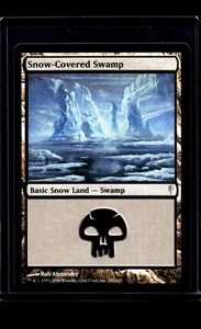 2006 MTG Magic The Gathering CSP Coldsnap #153 Snow Covered Swamp - Picture 1 of 2