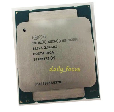 Intel Xeon E5-2650 v3 2.3 GHz LGA2011-3 10 cores 20 T SR0LD CPU Processor 25 MB - Image 1 of 4