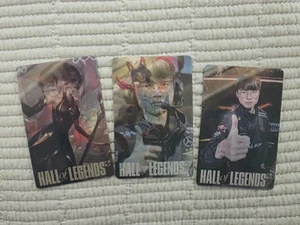 T1 Faker Hall of Legends 3 Karten Lenticular Limited Edition League of Legends - Bild 1 von 4