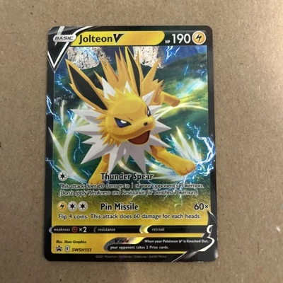 Jolteon V SWSH151 SWSH: Sword & Shield Promo Cards Holo - Image 1 of 2