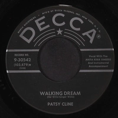 PATSY CLINE: stop the world DECCA 7" Single 45 RPM - Image 1 of 2