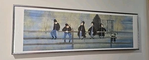 P. Buckley Moss Original 'Back To School' Signed / Not Numbered 36 X 12 - Picture 1 of 6