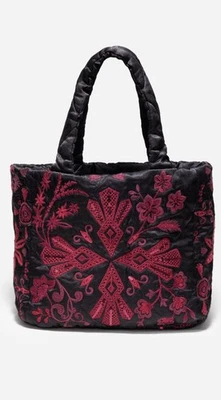 Nuevo BOLSO DE MANO ACOLCHADO Johnny Was Foto 1 de 4