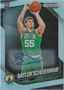 Baylor Scheierman 2024-25 Prizm Black Silver Rookie Auto #82 Basketball - Bild 1 von 2