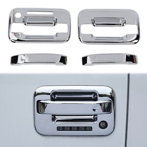 Chrome Door Handle Bowl Cover Trim for Ford F150 F-150 2009-2014 Accessories