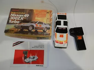Radio d'epoca Shack radiocomandato Nissan 49 300zx Turbo R/C testato funziona RARO - Foto 1 di 6