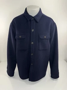 ORVIS - WOOL BLEND Heavy Duty Mens L Shirt Jacket - EXCELLENT - Picture 1 of 4