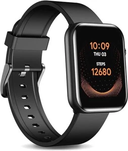 Ticwatch GTH Smartwatch 24H Temperature Measurement Blood Oxygen CXB03 - Black - Zdjęcie 1 z 4