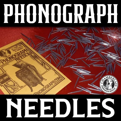 Paquetes de 100 AGUJAS DE VOLUMEN SUAVE Victrola Pack para Gramófonos Antiguos Fonógrafo Foto 1 de 4