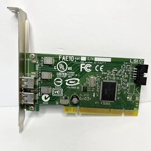 Dell H924H 2 +1 Port Firewire IEEE 1394 Card FAE10 AM1 - Picture 1 of 5