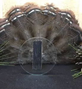1- 3.5" Pre-cut Glass Disc for Friction Pot Turkey Calls "Build Your Own " - Picture 1 of 1