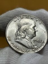 FIRST YEAR 1948-P Franklin Half Dollar - UNC  #52028