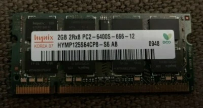 2GB DDR2 800MHz SODIMM Laptop RAM mémoire - Photo 1/2