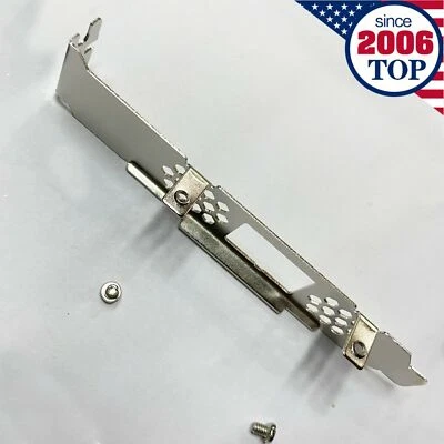 NEW 1PCS Full Height Bracket for DELL PERC H830 LSI SAS 9300-8e PCI-e - Image 1 of 4